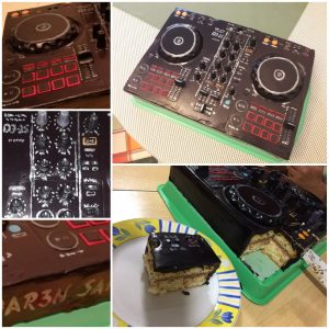 DJ pult torta
